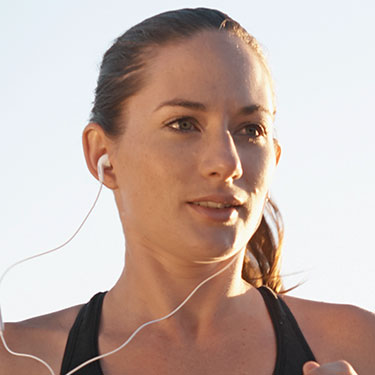 Mujer entrenando