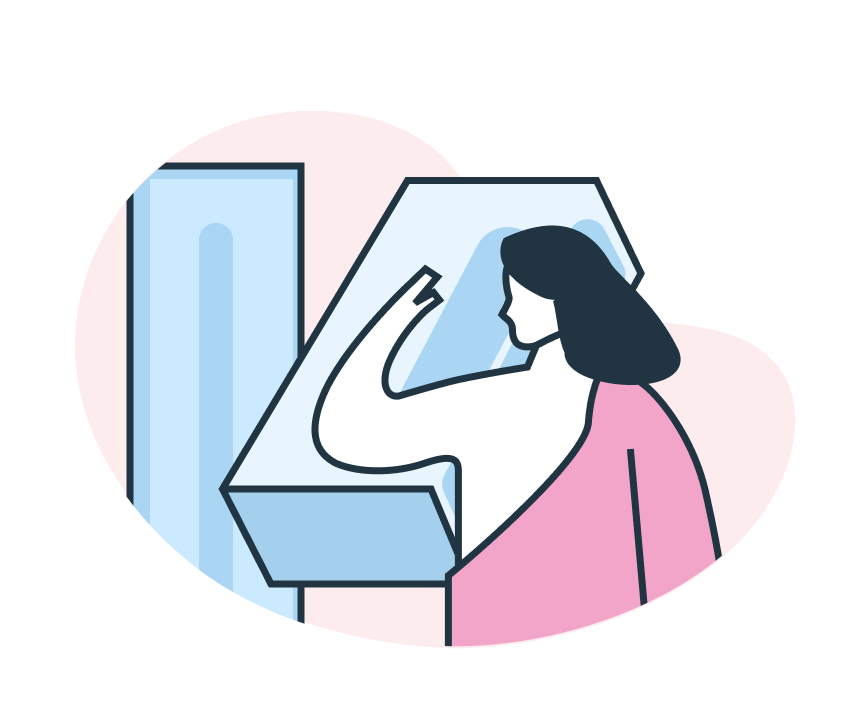 Icono de mamografía