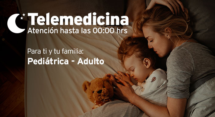 clinica-alemana-telemedicina madre e hijo en cama