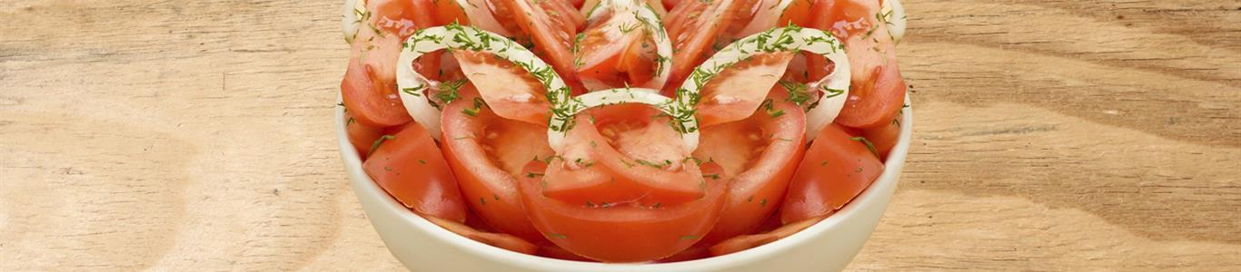 Receta de enero: Tomates y cebollas al tomillo