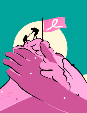 Juntas por el cáncer de mama