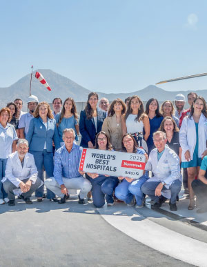 Somos #121 del Ranking World's Best Hospitals 2026