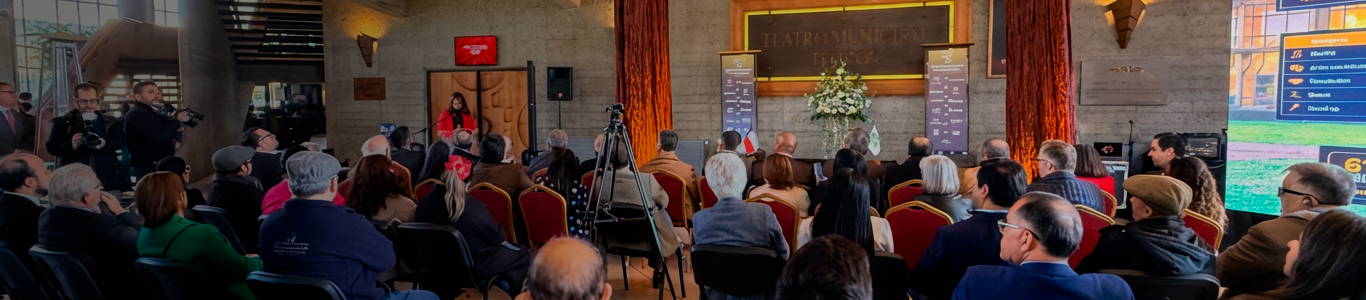 Firmamos un convenio con el Teatro Municipal de Temuco
