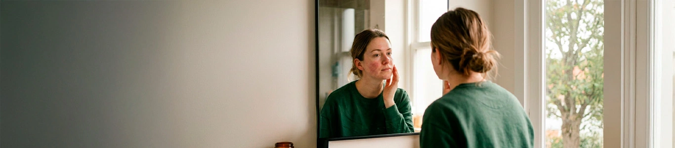 Rosácea: cuando tu piel se enrojece más de lo normal